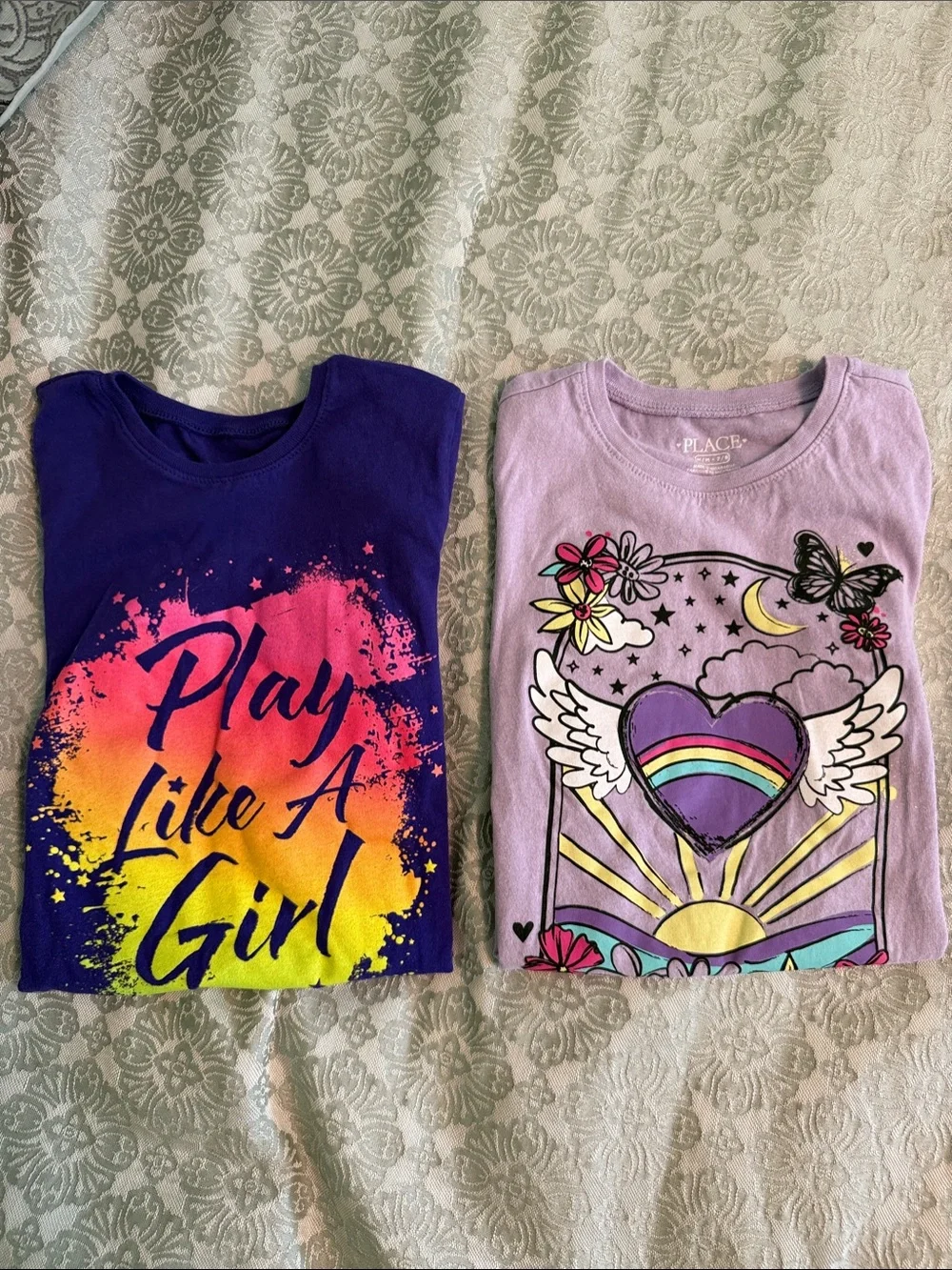 The Children's Place Short Sleeve Tops - Quantity 2